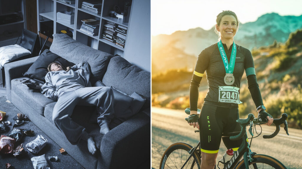 Inspiring Journey: From Couch to Cycling Champion